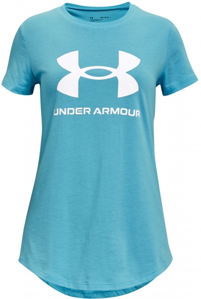 Футболка Under Armour 1361182-481 р.SM голубой