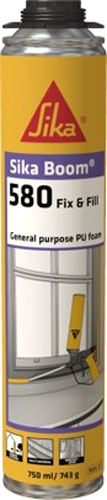 Піна монтажна Sika PRO SikaBoom®-580 Fix&Fill 750 мл 
