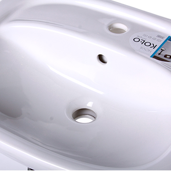 Тумба підлогова Aqua Rodos Декор з умивальником Nova 50