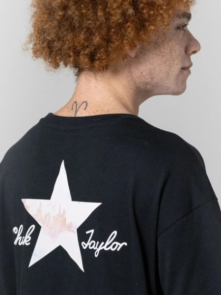 Футболка Converse CHUCK TAYLOR INFILL TEE 10024535-001 р.S чорний