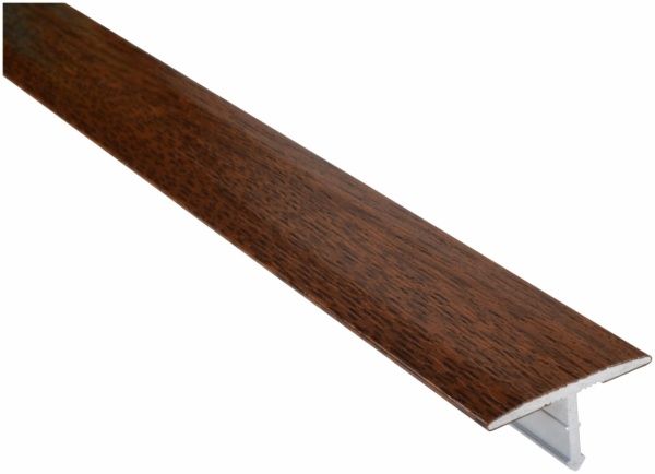 Порожек алюминиевый Mada 20x2500 мм орех 