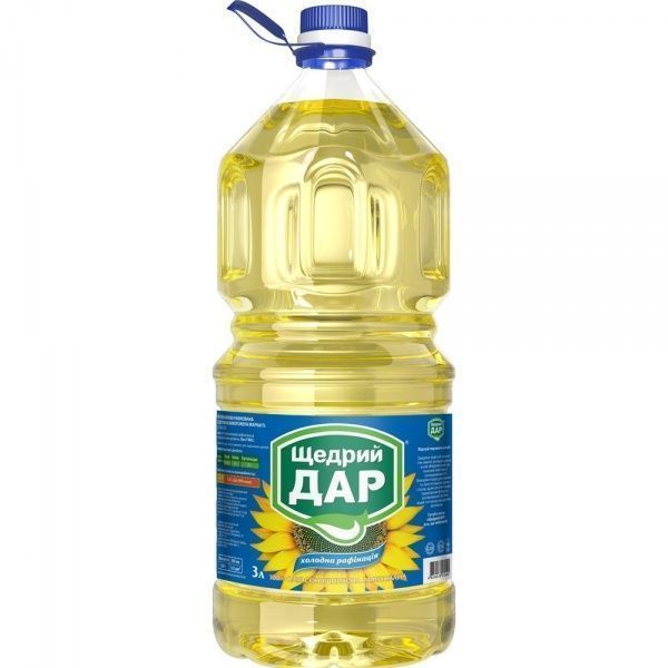 Олія соняшникова Щедрий дар 3 л 