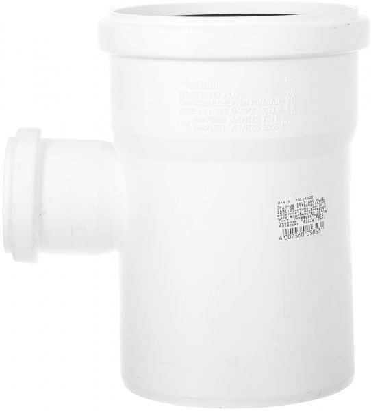 Трійник REHAU безшумний Raupiano 110/50 87°