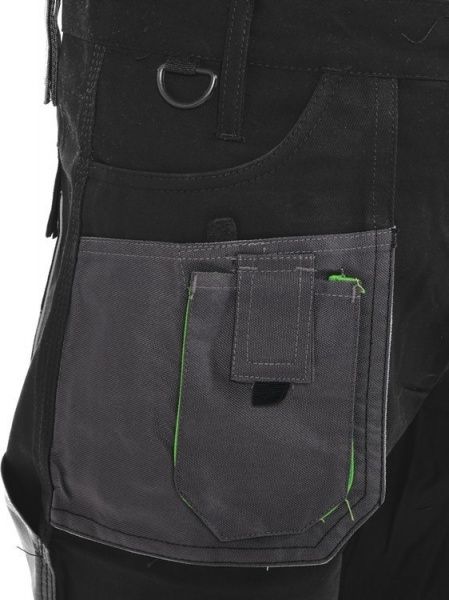 Брюки рабочие YATO р. XL YT-80167 черно-серый