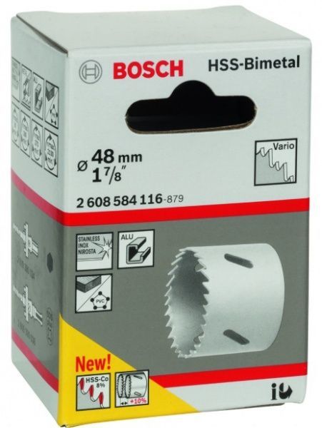 Коронка Bosch Standart HSS Bi-metal 48 мм 2608584116