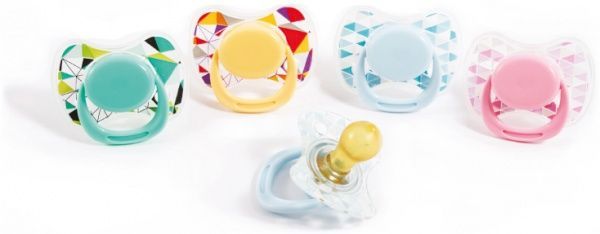 Пустышка Lindo латексная круглая для сна Pk 009/6 + 8850217600096