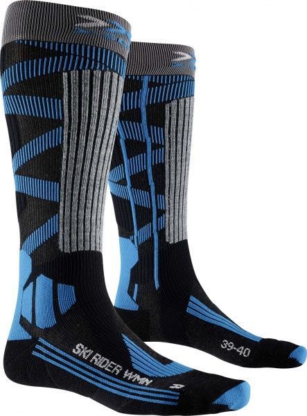 Шкарпетки X-Socks SKI RIDER 4.0 WMN XS-SSKRW19W-G161 темно-сірий р.37-38