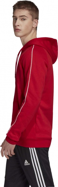 Джемпер Adidas CORE18 HOODY CV3337 р. XL червоний