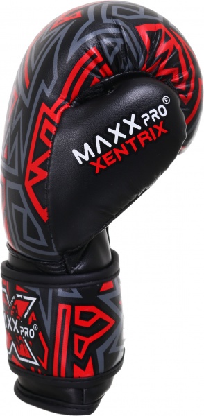 Перчатки для карате MaxxPro AVG-250 р. 4 красный