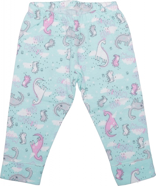 Пижама детская для мальчика Фламинго 109-307 р.86 ментоловый 