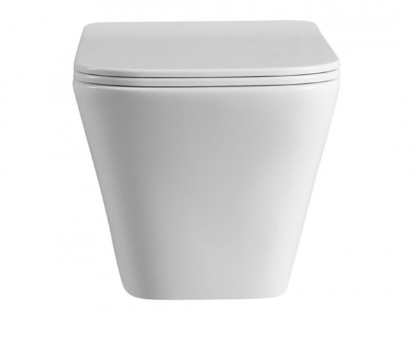 Унитаз подвесной ScandiSPA JORD Rimless с дюропластовым сиденьем Soft-Close Slim 53х36.5х36 см