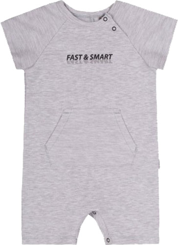 Напівкомбінезон для хлопчика Bembi ПК194 р.74 сірий меланж 17194016534.XM0 