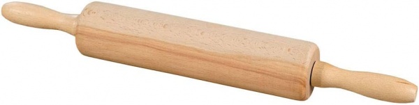 Скалка 23х6 см бук Kesper