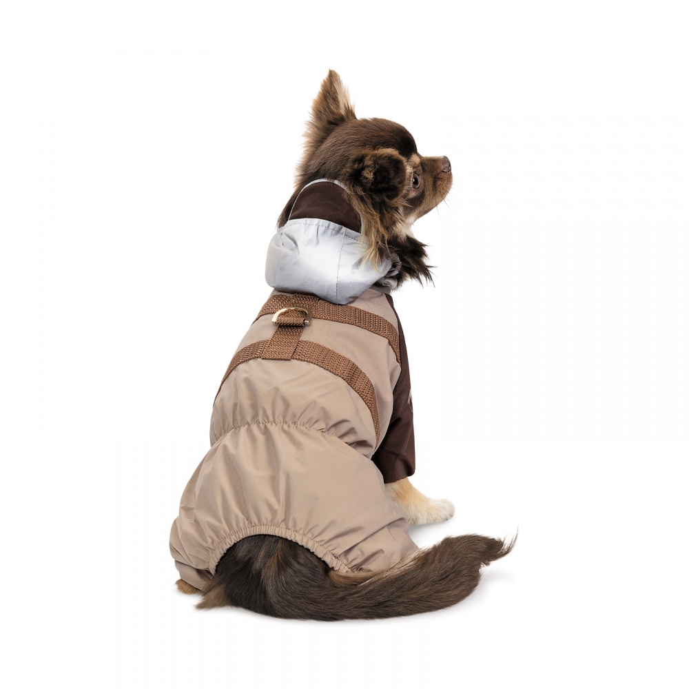 Дождевик Pet Fashion Mustang XS шоколадный