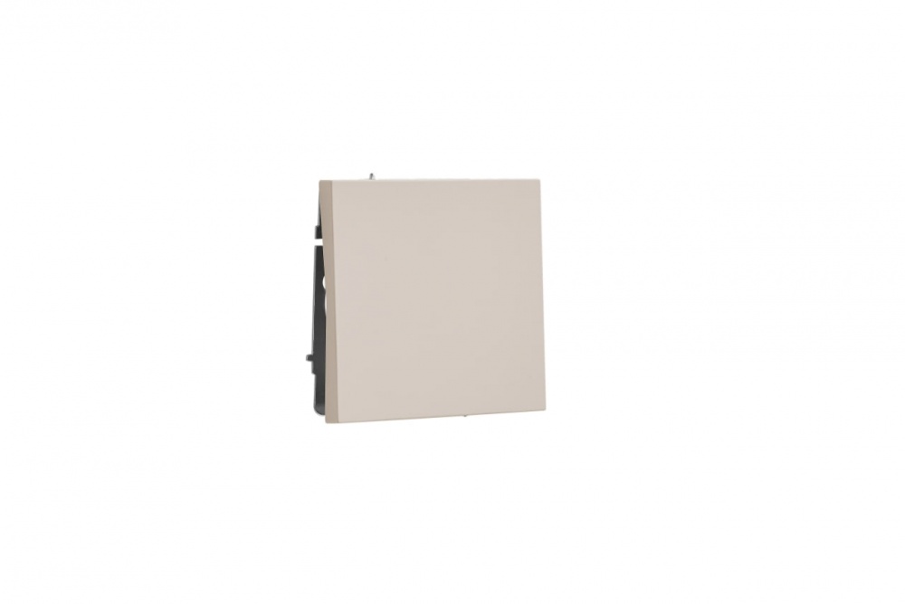 Механізм вимикача одноклавішний HausMark Juna без підсвітки пісочна/бежевий 7041-1888U2-100QC