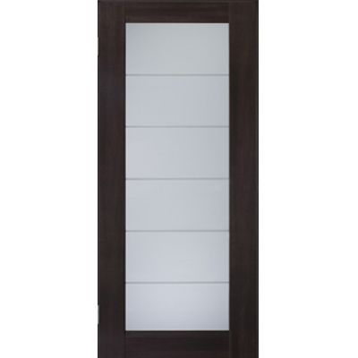 Дверь межкомнатная Arte Твинс 60 см венге стекло с рисунком