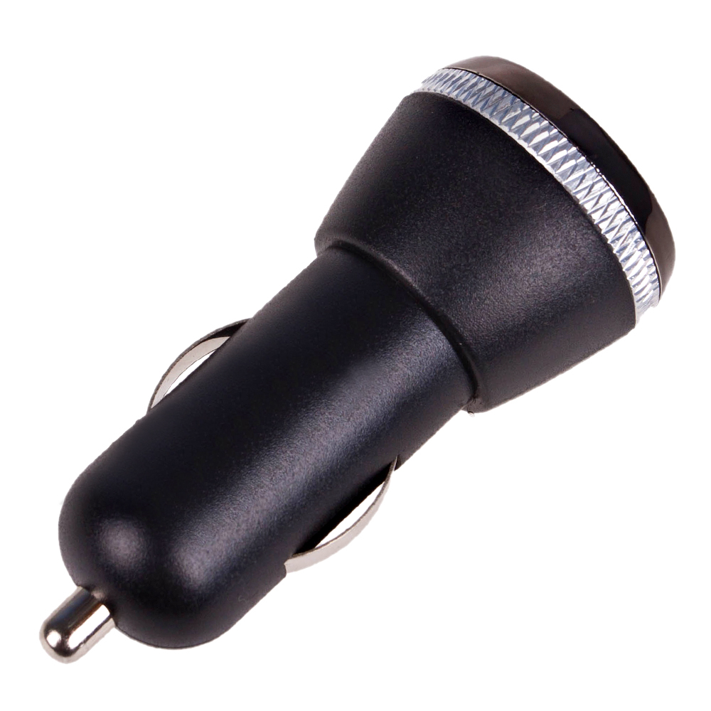 Автомобильное зарядное устройство PULSO C-2402BK 2USB (12/24V – 5V 2,4A)