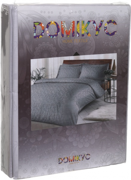 Комплект постельного белья 1,5 серый Domikus 