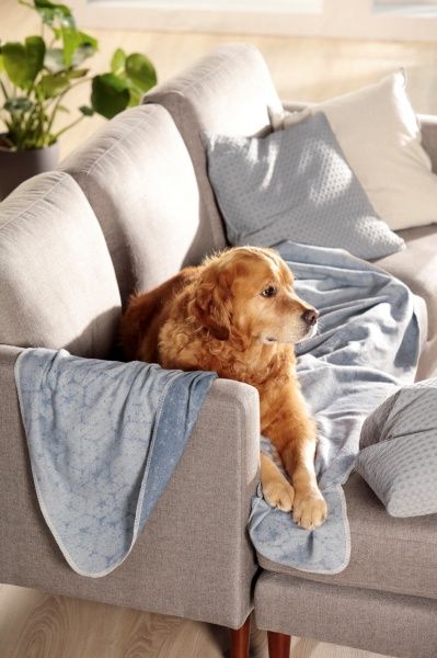 Плед Wohndecke Vanishing 140x200 см сірий Billerbeck 