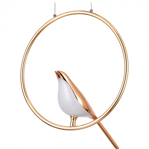 Світильник світлодіодний Hopfen з пультом ДУ 8 Вт золото/чорний 3000-6000 К BIRD 1P-BG 8W 