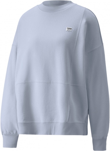 Світшот Puma Downtown Crew TR 53358221 р. XS блакитний