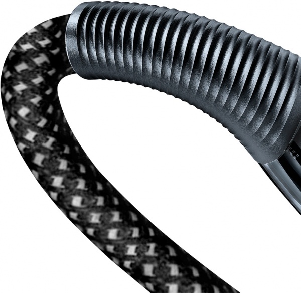 Кабель ColorWay Type-C - Apple Lightning (Transparent Head) (PD Fast Charging 27W) 3А 1,2 м чорний (CW-CBPDCL057-BK) 