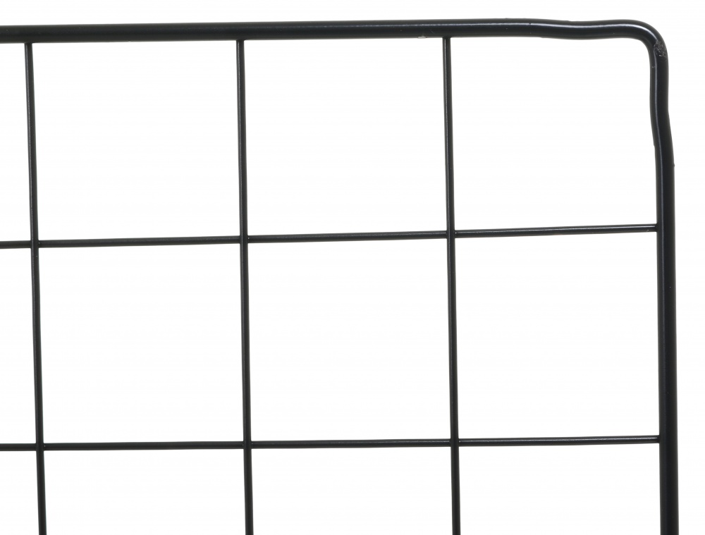 Стелаж дротяний куб metal сubes storage 9 полиць 1105х1105х370 мм чорний