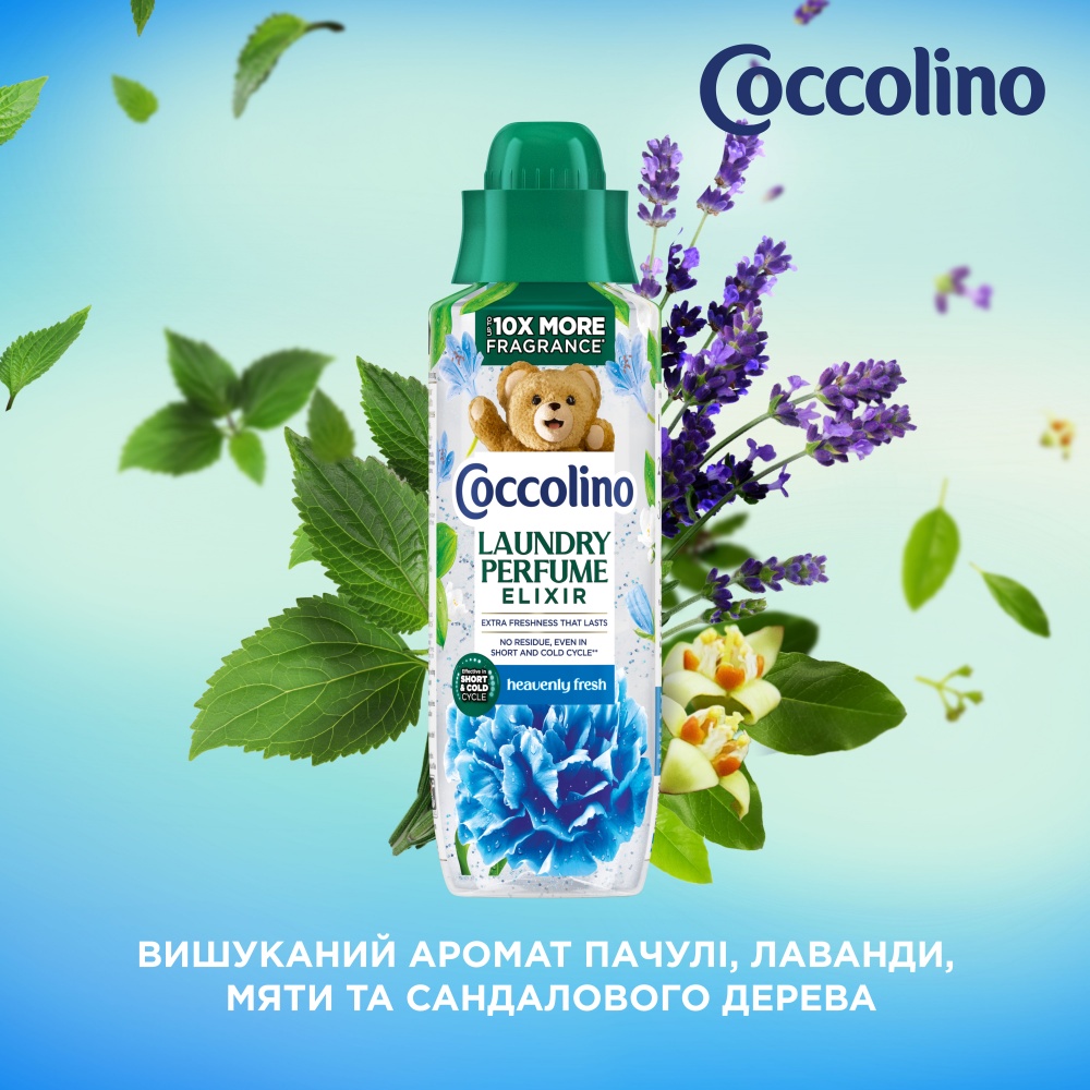 Парфум для білизни Coccolino Еліксир Чаруюча свіжість 0,46 л