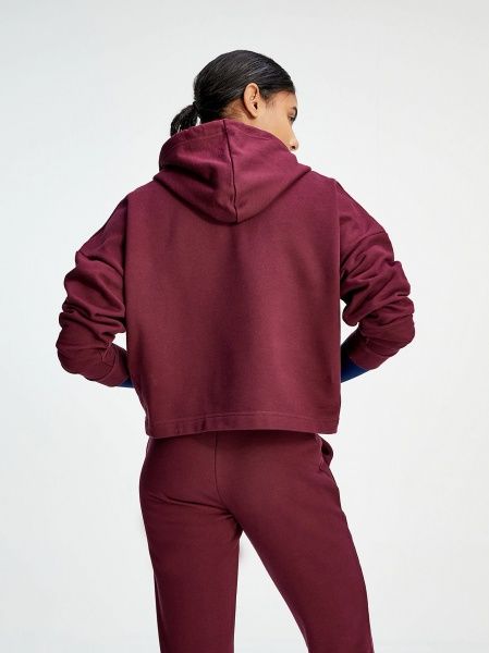 Джемпер Tommy Hilfiger CROPPED HOODY LOGO S10S100455-VLP р. L бордовый