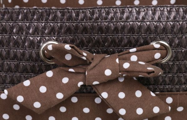 Кошик плетений з текстилем Tony Bridge Basket 29x20x16 см DSA16-7AB-5 