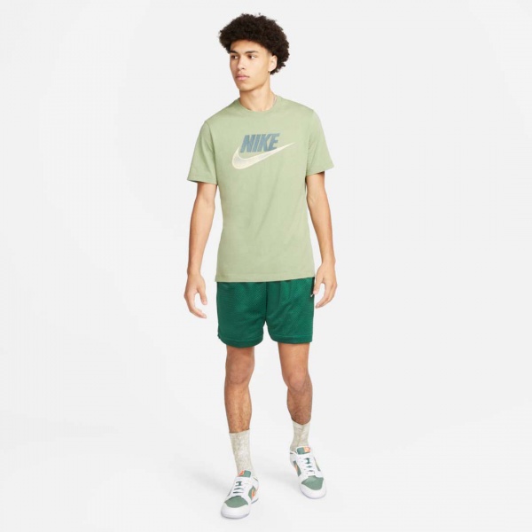 Футболка Nike M NSW TEE 12MO FUTURA DZ5171-386 р.M зелений