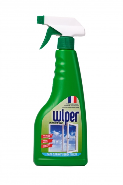 Средство моющее для стекла и зеркал Wiper Сила природы 0,5 л
