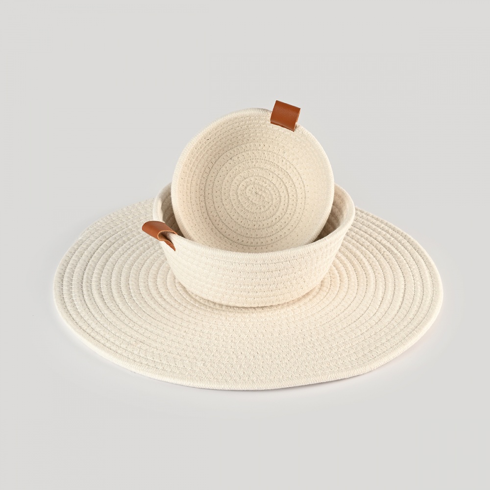 Кошик плетений TH-33 M White МВМ