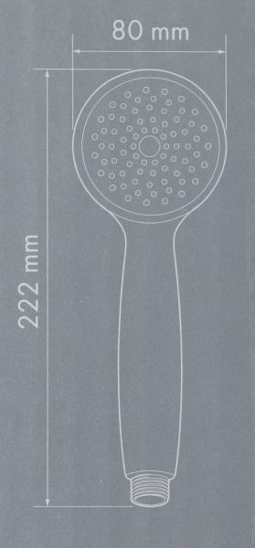 Ручний душ Scandispa Inari FS15507 