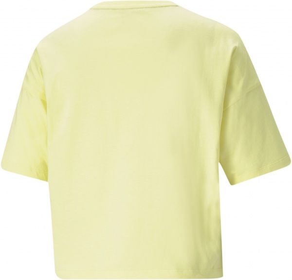 Футболка Puma ESS Cropped Logo Tee 58686640 XL жовтий
