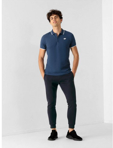 Поло 4F H4L22-TSM357-32S р.XL синій меланж