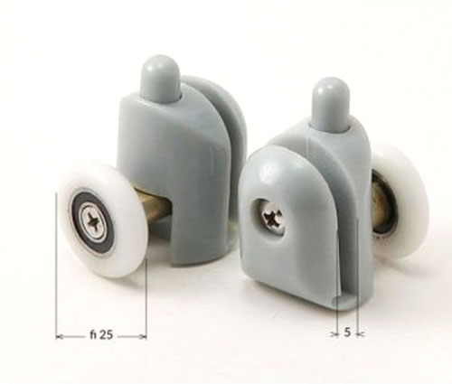 Комплект роликов Deante XKCA2RU05 5 мм 2 шт.