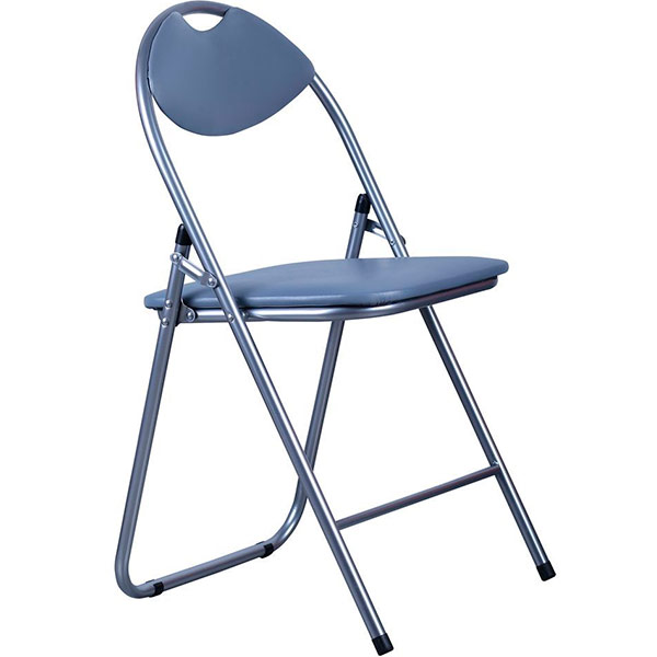 Стул обеденный раскладной AMF Art Metal Furniture Джокер алюм алюминий/серый