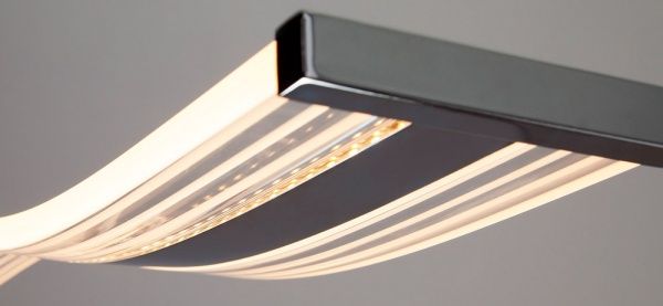 Люстра світлодіодна Strotskis Flexure 36 Вт хром 90071/1 