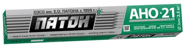 Электроды Патон Елит АНО-21 О 4 мм 5 кг