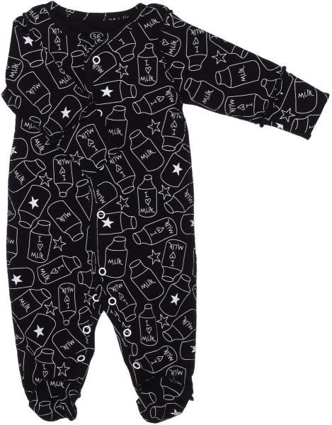 Человечек Фламинго ясельный р.62 черный/в ассортименте 365-217