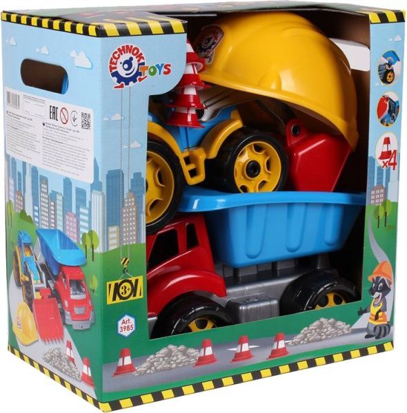 Игрушка ТехноК ТехноК Малыш-Строитель 2 3985