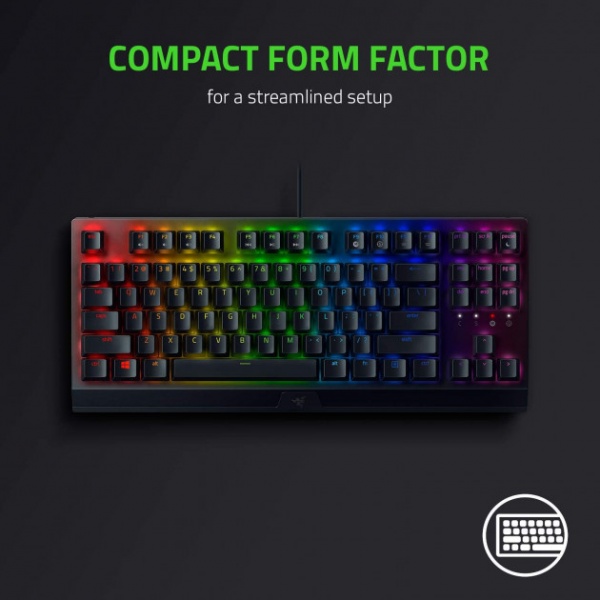 Клавіатура Razer BlackWidow V3 TKL (RZ03-03490700-R3R1) black 
