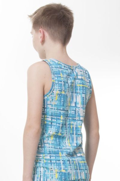 Майка детская для мальчика KOSTA Майка детская р.122 голубой 