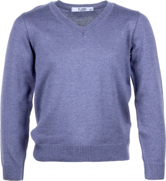 Свитер для мальчика FLASH ® р.140 серый 19B004-4-1111 