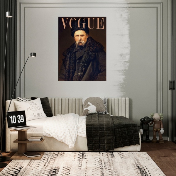Постер Taras Vogue 75x100 см Brushme 