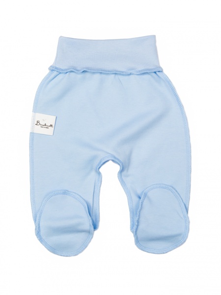 Ползунки ясельные Bambinelli интерлок р.74 голубой 
