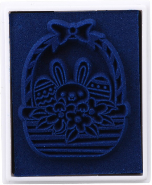 Іграшка Malevaro Штамп дитячий Великодній кошик пастельний 8 видів S56E1