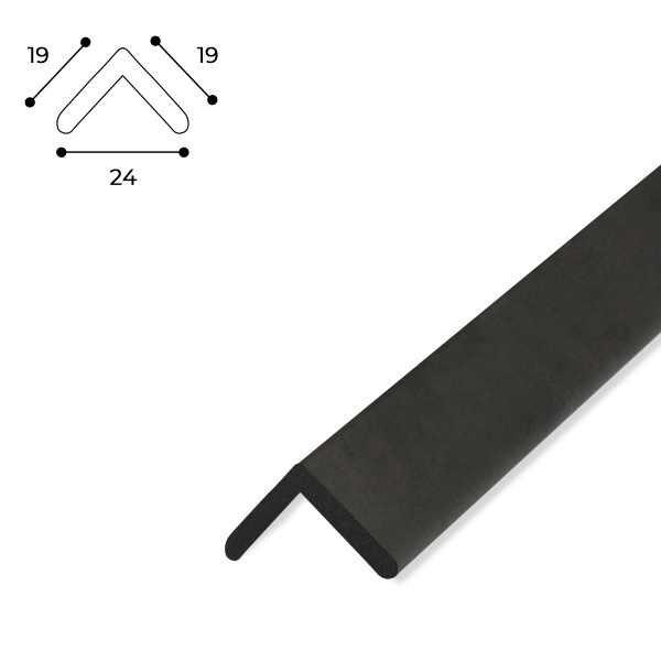 Куточок MARCO decor 1919-708-К темно-сірий бетон 19х19х2900 мм