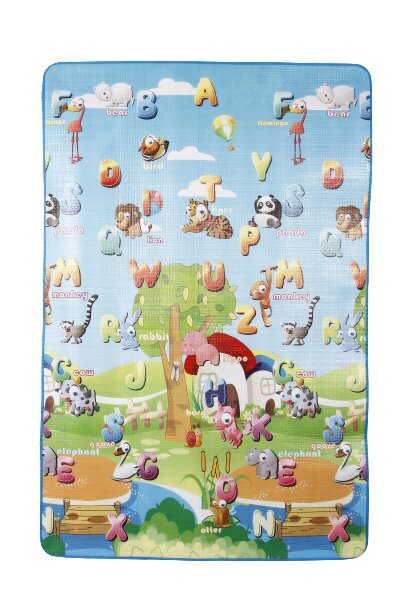 Игровой коврик Lindo Звери 180х120 см F 1011